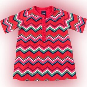 GAP Multicolor Chevron Baby Dress